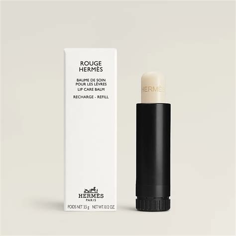 rouge hermes lip care balm refill|Hermes refillable lipstick.